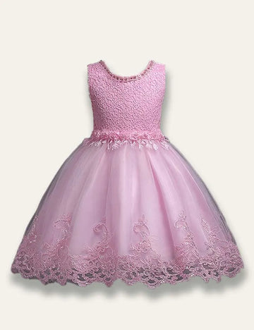 Pearl Princess Tulle Party Dress - Mini Taylor